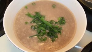 Read more about the article Congee with Beef Kidney and Beef Sweetbread – Chao Than Bo va Long Bo